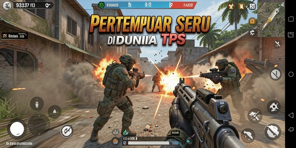 Gameplay 93337 yang menegangkan dan penuh aksi.