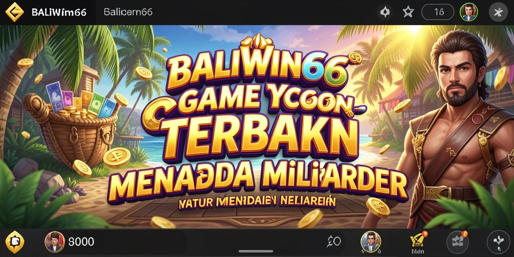 Tampilan gameplay menarik dari BALIWIN66 yang menunjukkan manajemen bisnis.
