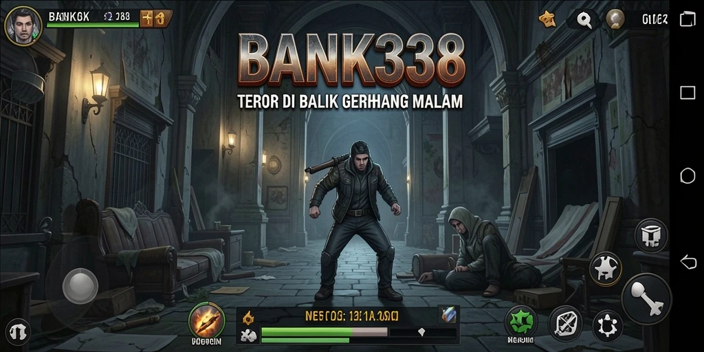 Screenshot dari gameplay BANK338 yang menegangkan.