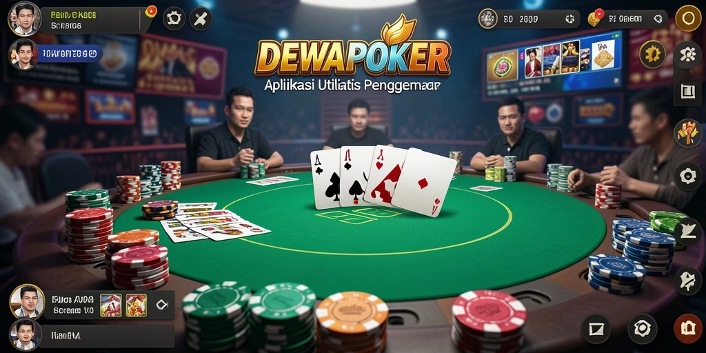 Tampilan antarmuka DEWAPOKER yang sederhana dan efektif.