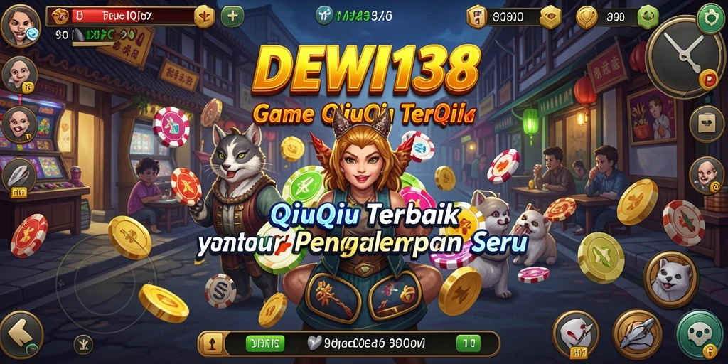 Tampilan menarik dari gameplay DEWI138 QiuQiu.