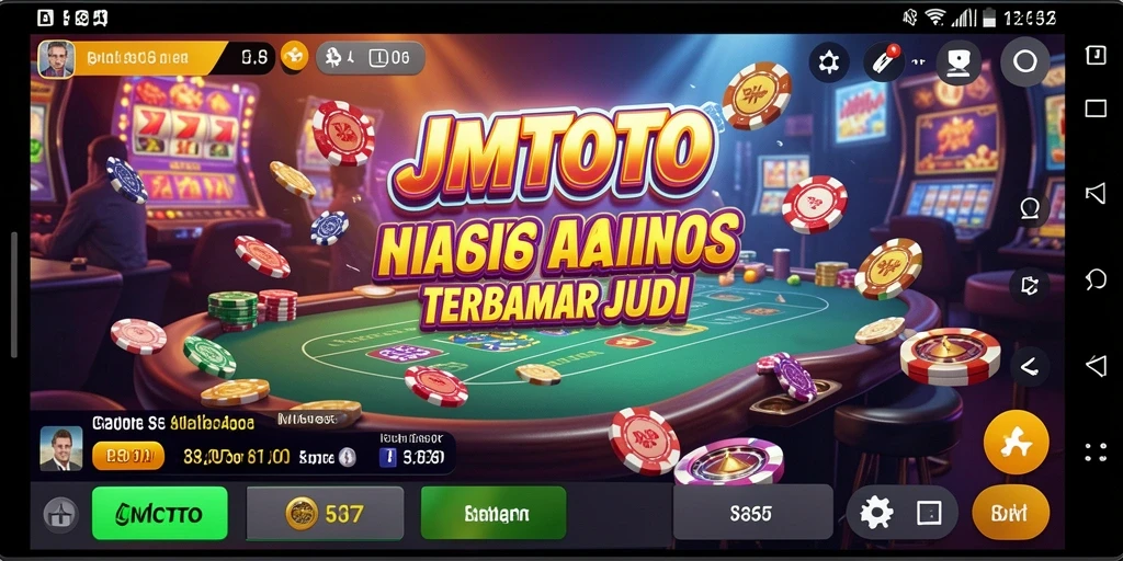 Tampilan menarik dari gameplay JMTOTO yang menggugah semangat bermain Kasino.
