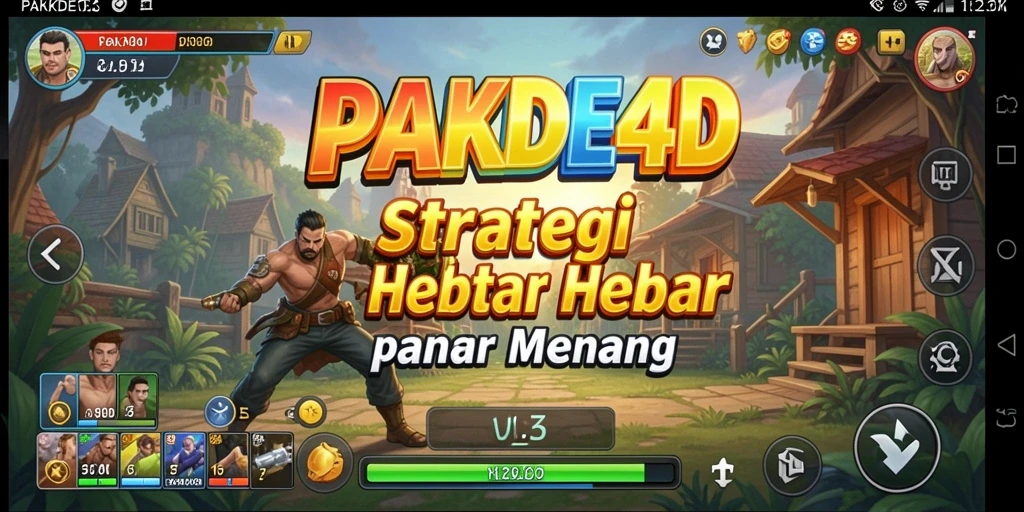 Screenshot PAKDE4D menampilkan aksi strategi yang mendebarkan.