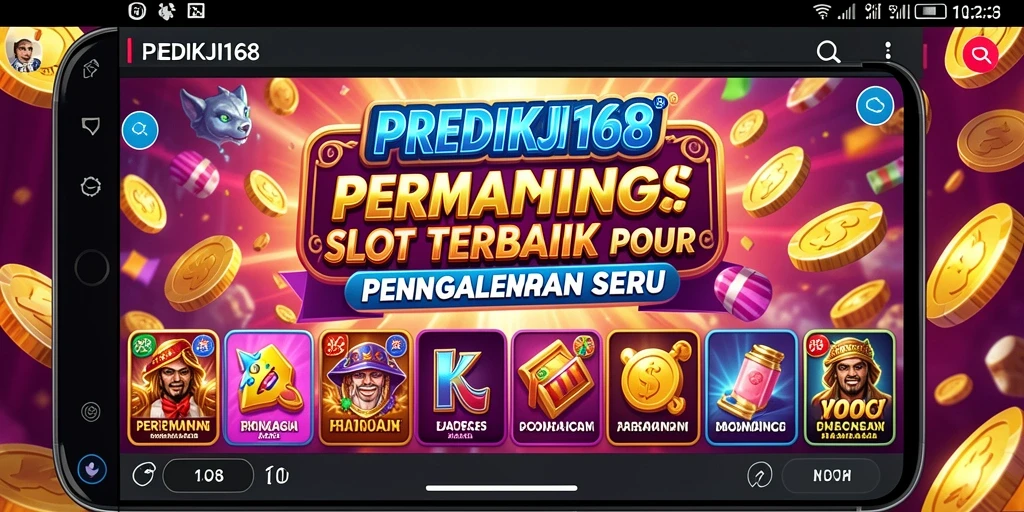 Tampilan permainan Slot yang menarik dan seru di PREDIKSI168.