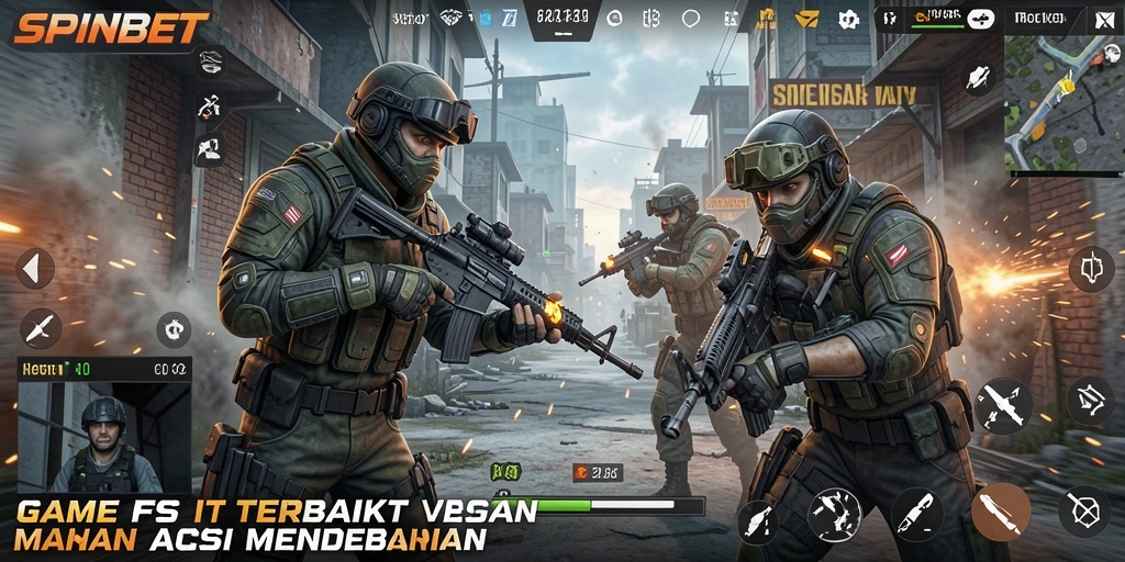 Gameplay seru SPINBET dengan grafik fantastis dan aksi mendebarkan.