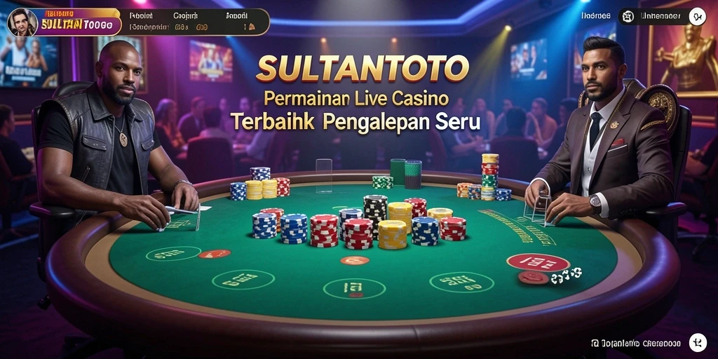 Tampilan gameplay SULTANTOTO yang menarik dalam permainan Live Casino.