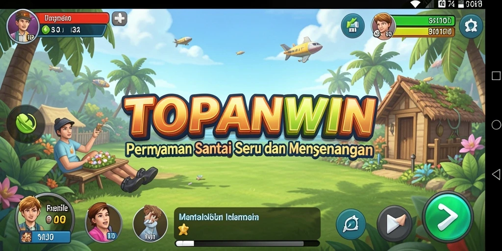 Tampilan gameplay seru dan interaktif dari TOPANWIN.